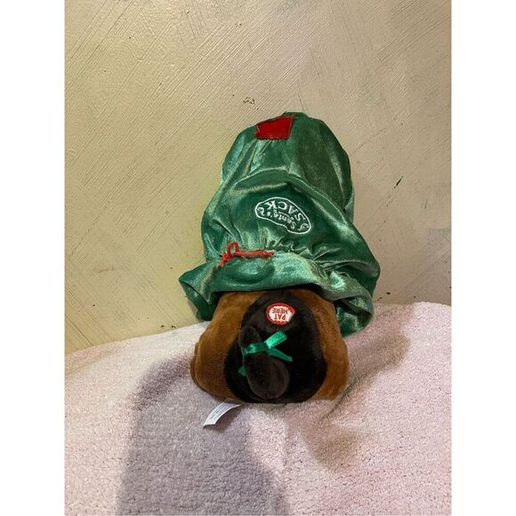 Animated Christmas Santa’s Sack Dog Plush Talks and shakes jinglebell tail - Picture 1 of 5